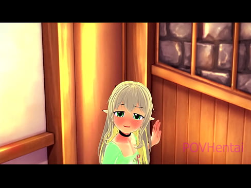 ❤️ (Trap) Elvish mjakazi hukusaidia kunawa uso wako. Pono ya kujitengenezea nyumbani ❤